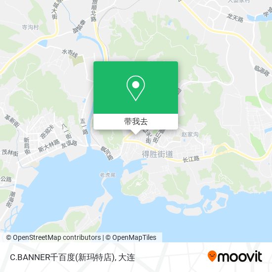 C.BANNER千百度(新玛特店)地图