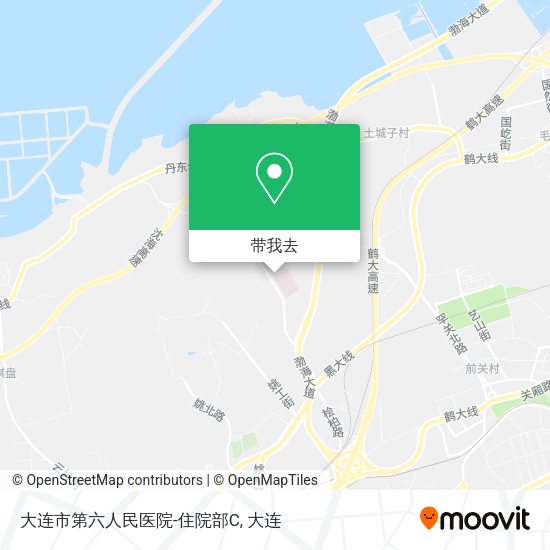 大连市第六人民医院-住院部C地图