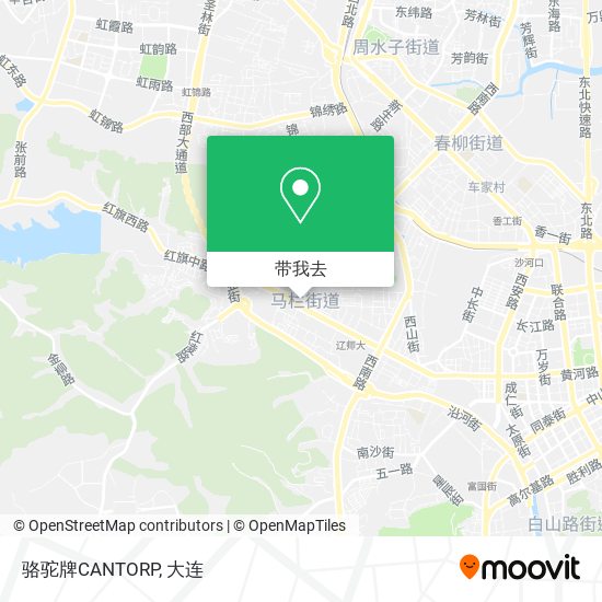 骆驼牌CANTORP地图