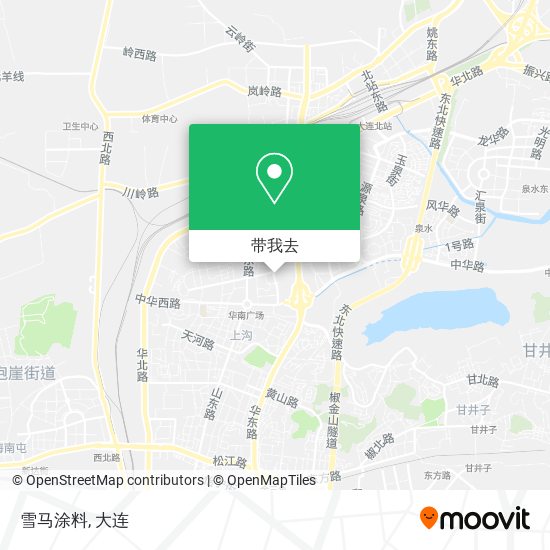 雪马涂料地图