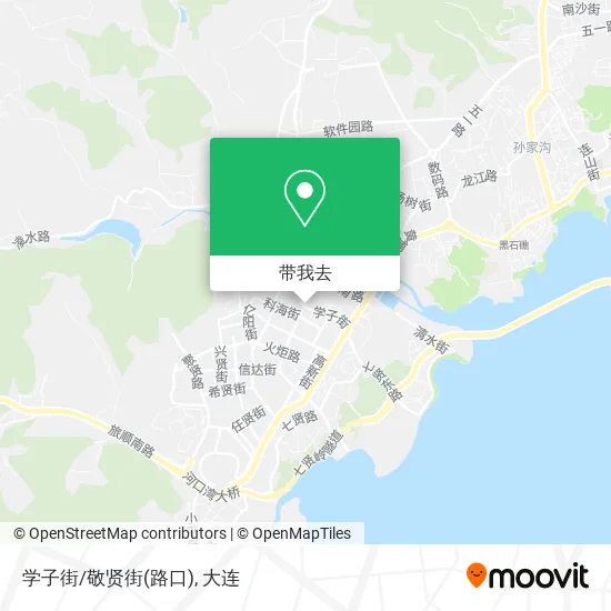 学子街/敬贤街(路口)地图