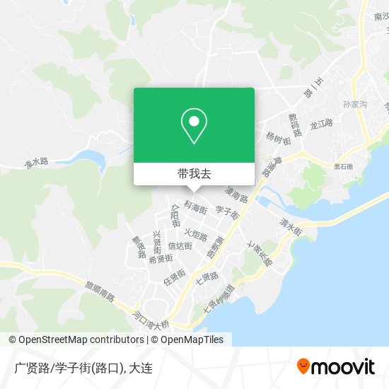 广贤路/学子街(路口)地图