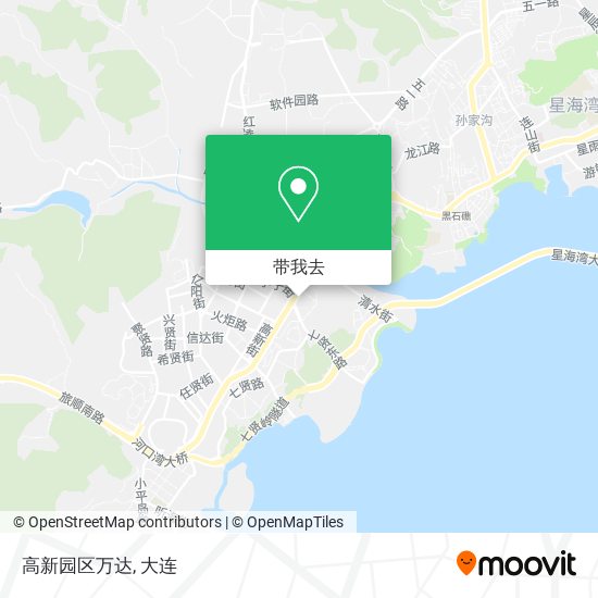 高新园区万达地图