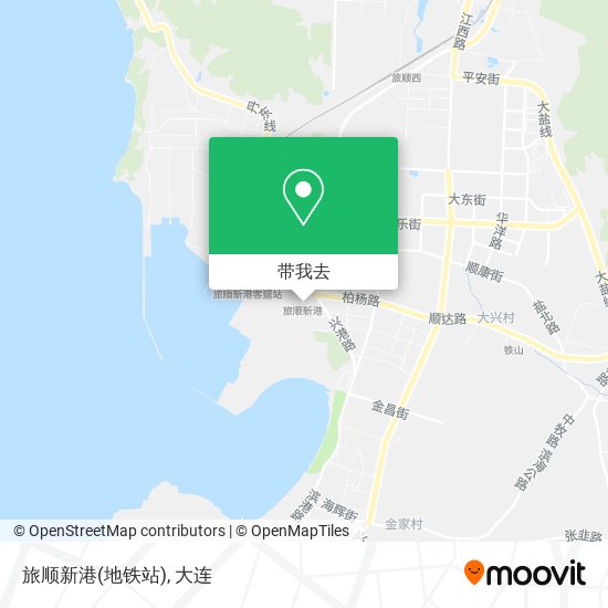 旅顺新港(地铁站)地图