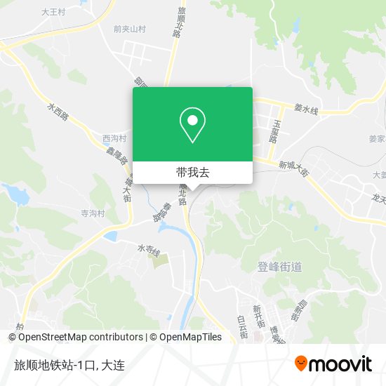 旅顺地铁站-1口地图