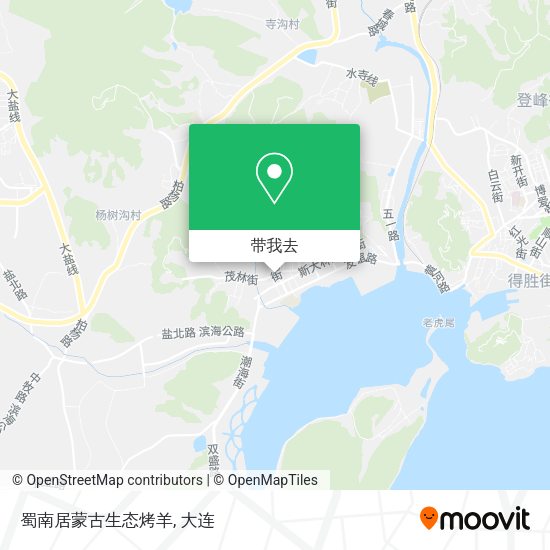 蜀南居蒙古生态烤羊地图