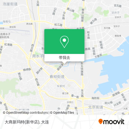 大商新玛特(新华店)地图