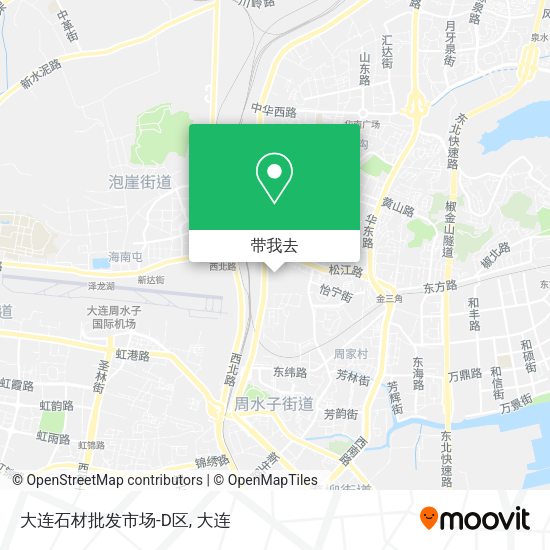 大连石材批发市场-D区地图