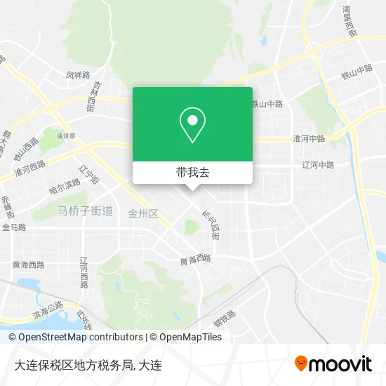 大连保税区地方税务局地图