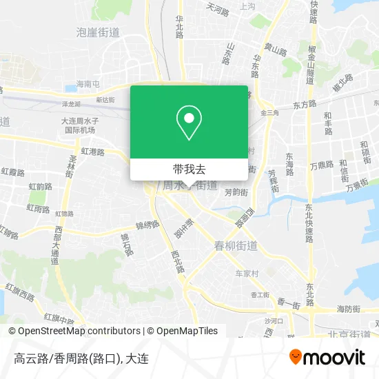 高云路/香周路(路口)地图