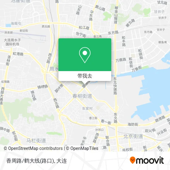 香周路/鹤大线(路口)地图