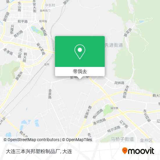 大连三本兴邦塑粉制品厂地图