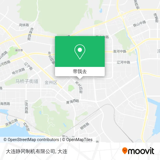 大连静冈制机有限公司地图