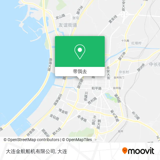 大连金航船机有限公司地图