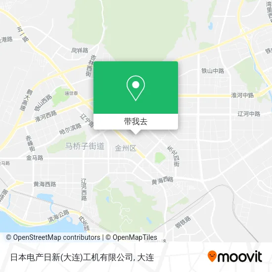 日本电产日新(大连)工机有限公司地图