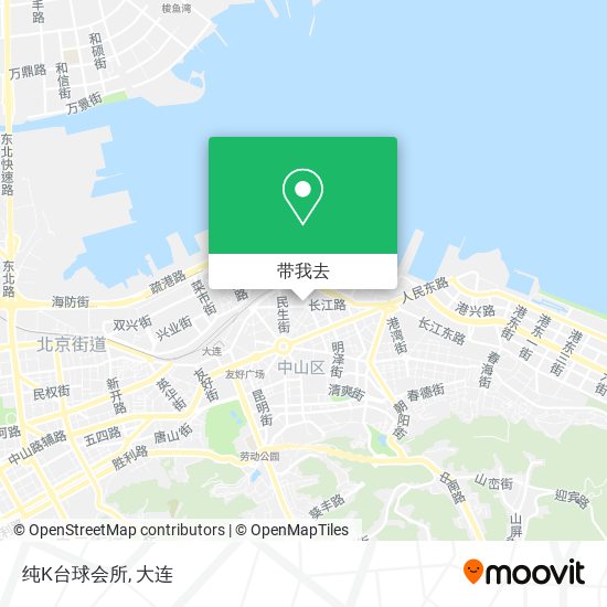 纯K台球会所地图