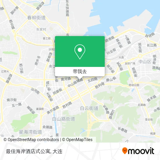 最佳海岸酒店式公寓地图