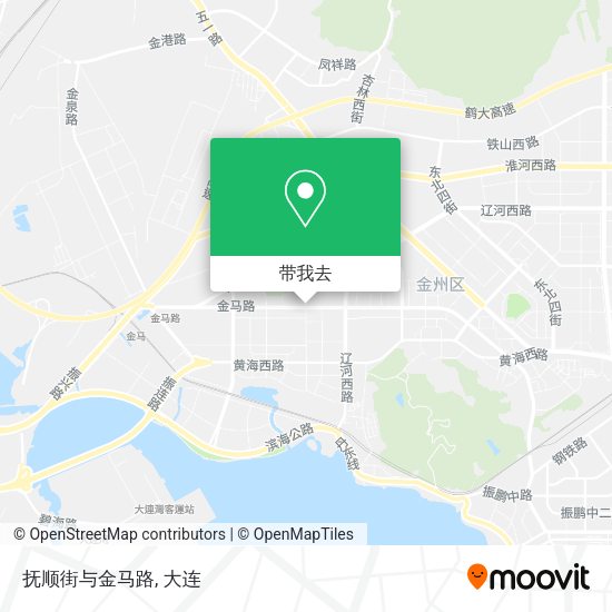 抚顺街与金马路地图