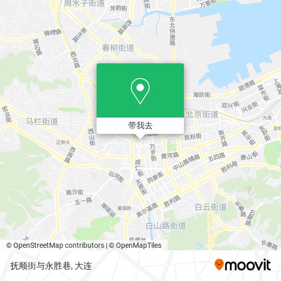 抚顺街与永胜巷地图