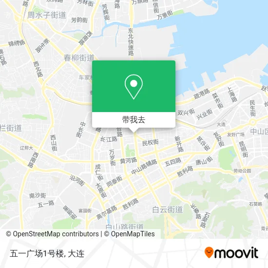 五一广场1号楼地图