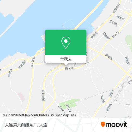 大连第六耐酸泵厂地图
