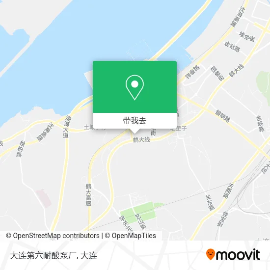 大连第六耐酸泵厂地图