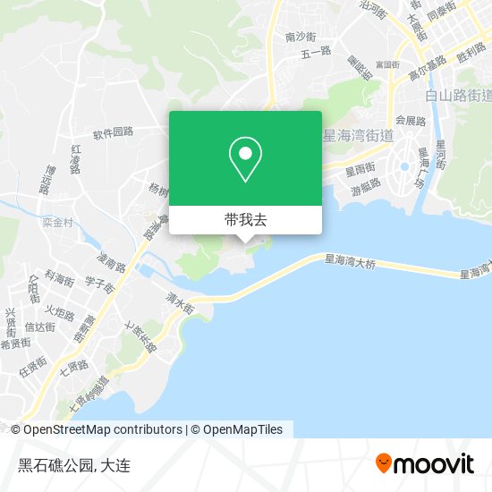 黑石礁公园地图