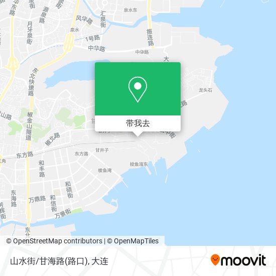山水街/甘海路(路口)地图