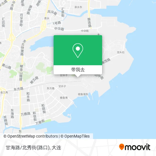 甘海路/北秀街(路口)地图