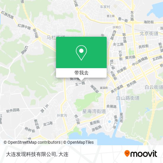 大连发现科技有限公司地图