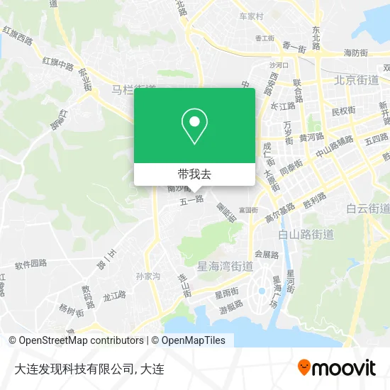 大连发现科技有限公司地图