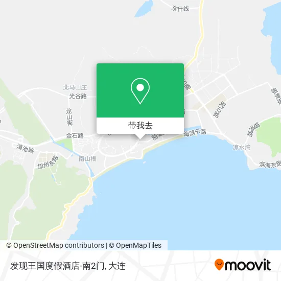 发现王国度假酒店-南2门地图