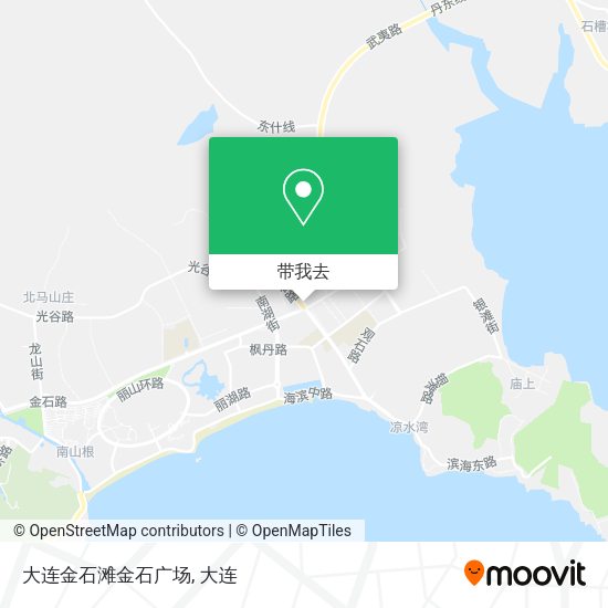 大连金石滩金石广场地图