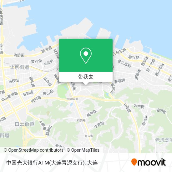 中国光大银行ATM(大连青泥支行)地图