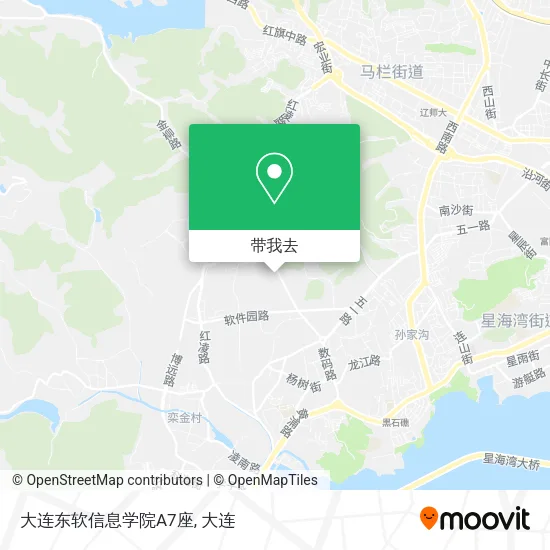 大连东软信息学院A7座地图