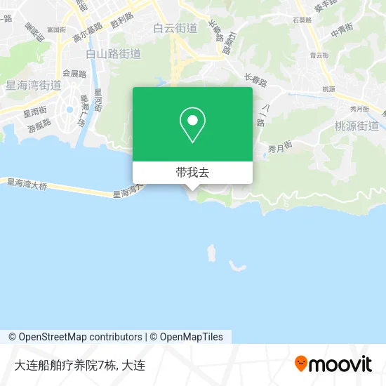 大连船舶疗养院7栋地图