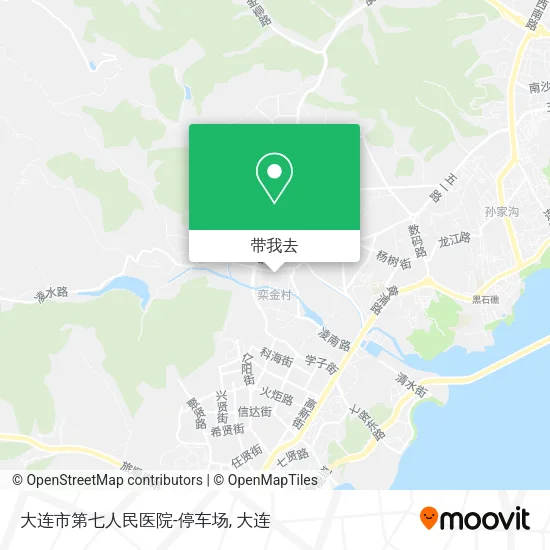 大连市第七人民医院-停车场地图