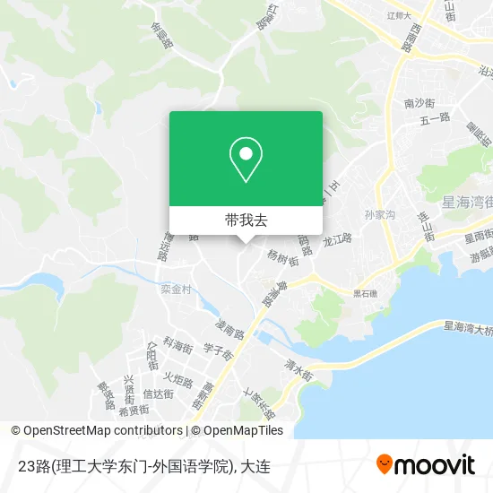 23路(理工大学东门-外国语学院)地图