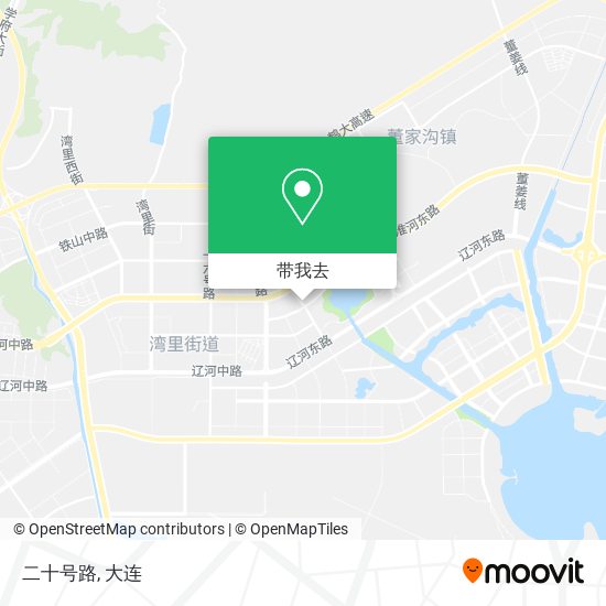 二十号路地图