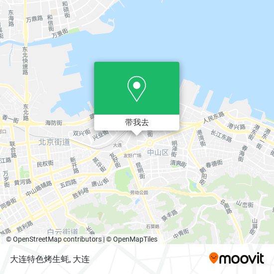 大连特色烤生蚝地图