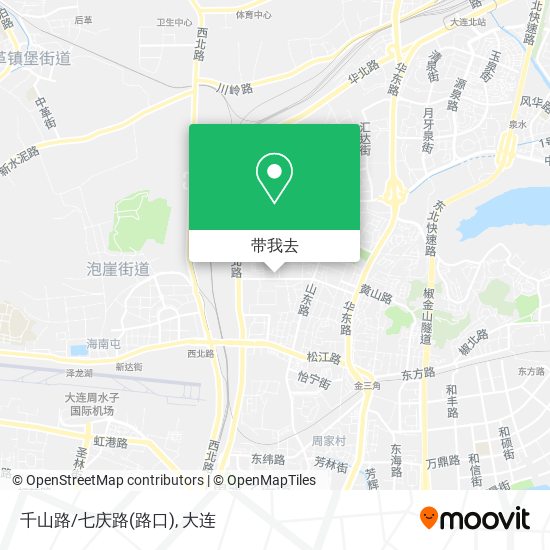 千山路/七庆路(路口)地图
