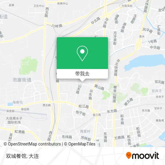 双城餐馆地图