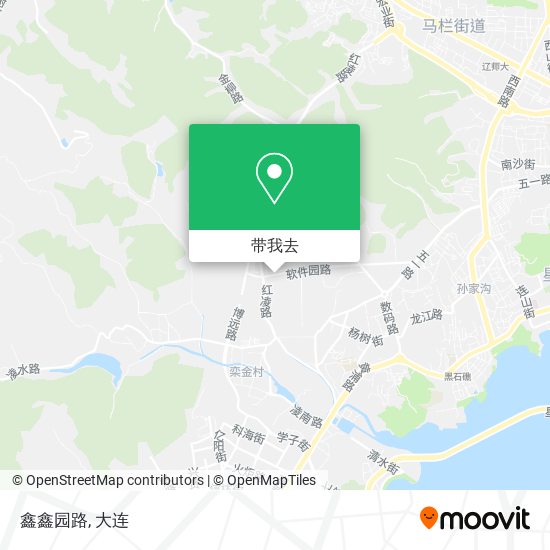 鑫鑫园路地图