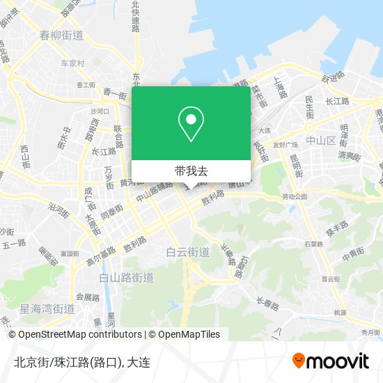 北京街/珠江路(路口)地图