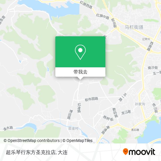 超乐琴行东方圣克拉店地图