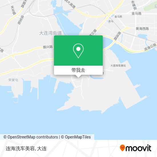 连海洗车美容地图