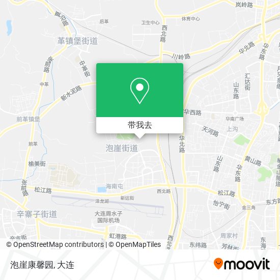 泡崖康馨园地图