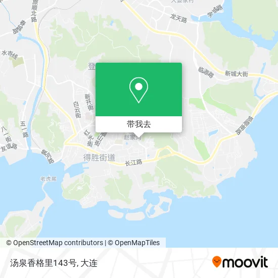 汤泉香格里143号地图