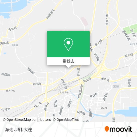 海达印刷地图