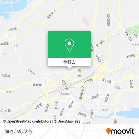 海达印刷地图